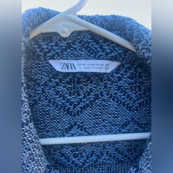 Rare blue Zara Sweater - Picture 3 of 3